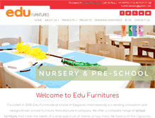 Tablet Screenshot of edufurnitures.com